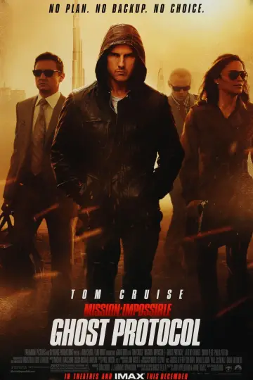 Plakat do filmu "Mission: Impossible - Ghost Protocol" #241651