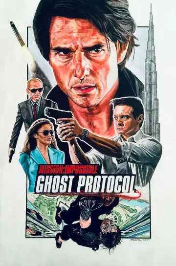 Plakat do filmu "Mission: Impossible - Ghost Protocol" #241660