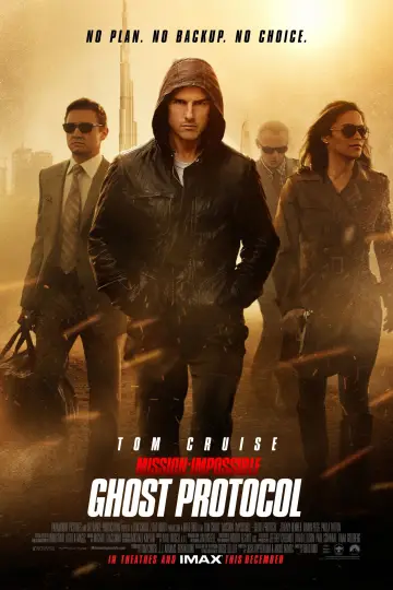 Plakat do filmu "Mission: Impossible - Ghost Protocol" #656285