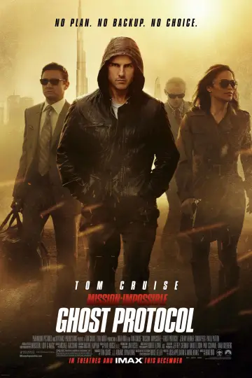 Plakat do filmu "Mission: Impossible - Ghost Protocol" #656295