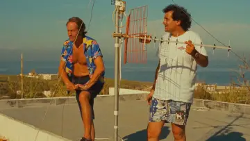 Zasłona do filmu "Ferie d