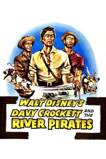 Plakat do filmu "Davy Crockett i rzeczni piraci" #1858363
