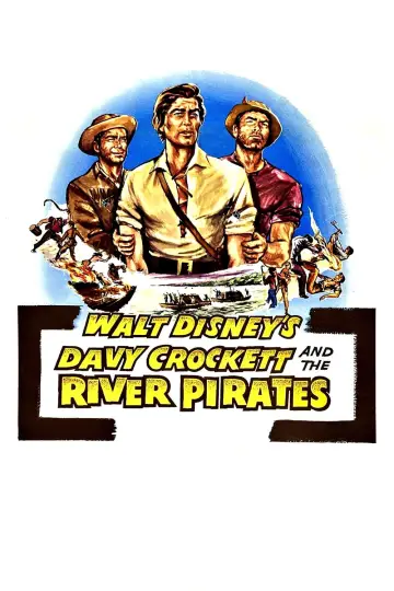 Plakat do filmu "Davy Crockett i rzeczni piraci" #1858367