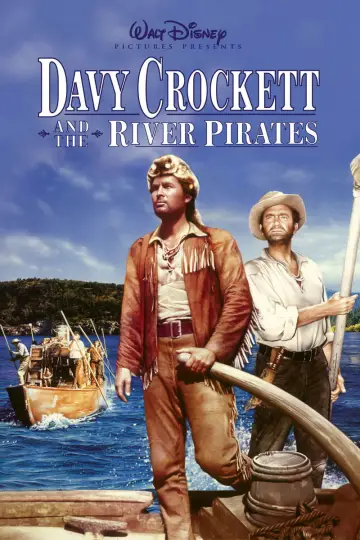 Plakat do filmu "Davy Crockett i rzeczni piraci" #1858368