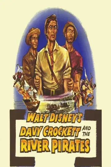 Plakat do filmu "Davy Crockett i rzeczni piraci" #1858369