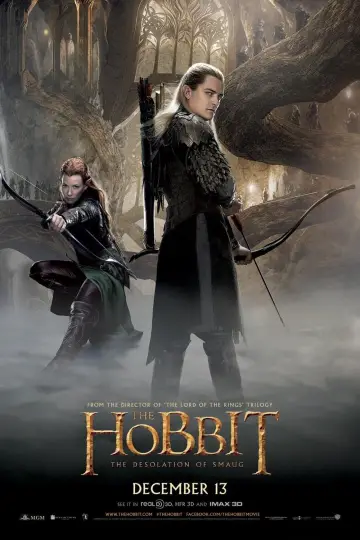Plakat do filmu "Hobbit: Pustkowie Smauga" #16161