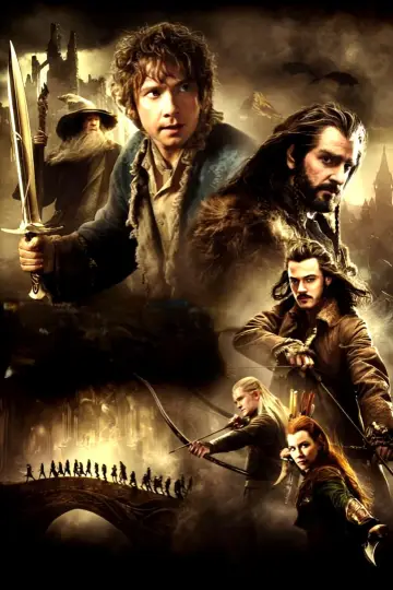 Plakat do filmu "Hobbit: Pustkowie Smauga" #584579