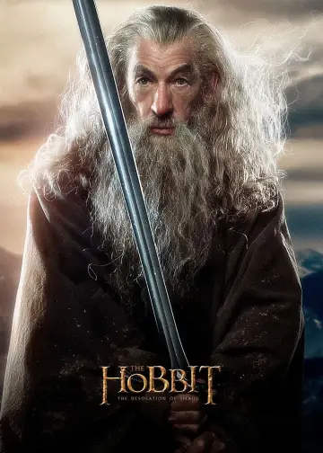 Plakat do filmu "Hobbit: Pustkowie Smauga" #584584