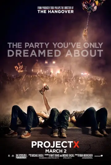 Plakat do filmu "Projekt X" #37172