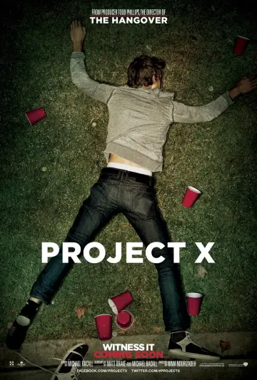 Plakat do filmu "Projekt X" #37175