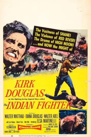 Plakat do filmu "Indiański wojownik" #1092248