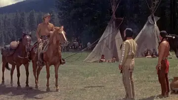 Zasłona do filmu "Indiański wojownik" #459089