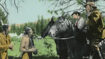 Zasłona do filmu "Indiański wojownik" #459092