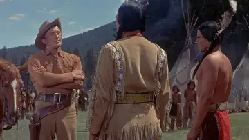 Zasłona do filmu "Indiański wojownik" #459097