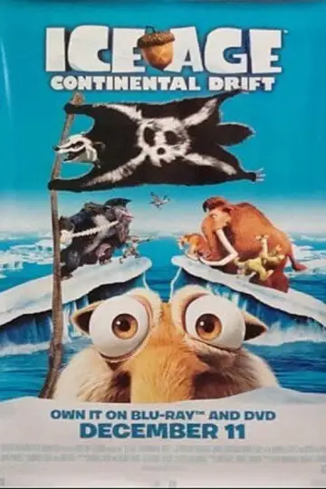 Plakat do filmu "Epoka Lodowcowa 4: Wędrówka Kontynentów" #1215678
