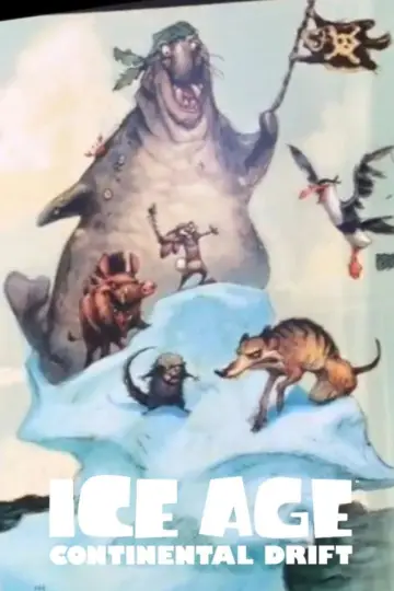 Plakat do filmu "Epoka Lodowcowa 4: Wędrówka Kontynentów" #1576130