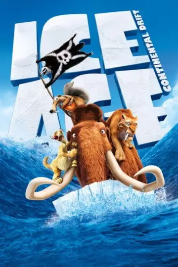 Plakat do filmu "Epoka Lodowcowa 4: Wędrówka Kontynentów" #586371