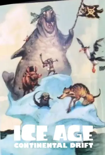 Plakat do filmu "Epoka Lodowcowa 4: Wędrówka Kontynentów" #835411