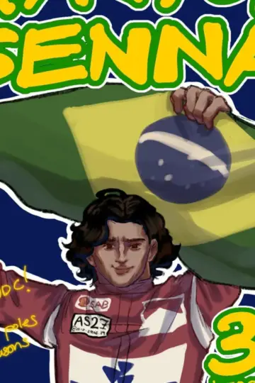 Plakat do filmu "Senna" #1633328