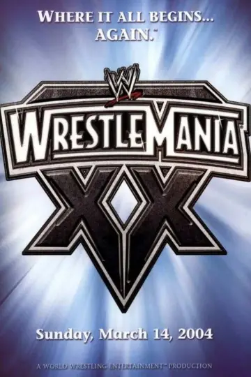 Plakat do filmu "WWE WrestleMania XX" #1089596