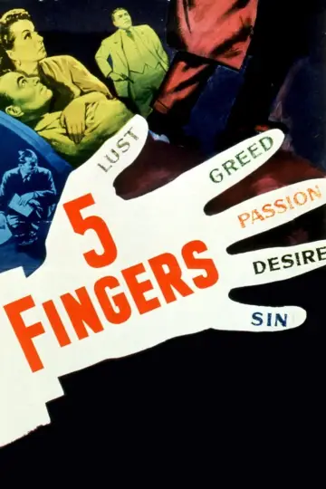 Plakat do filmu "5 Fingers" #1124878