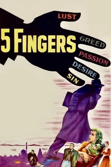Plakat do filmu "5 Fingers" #1124881