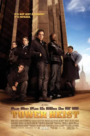 Plakat do filmu "Tower Heist: Zemsta Cieciów" #858423