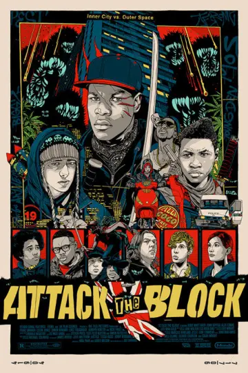 Plakat do filmu "Atak na dzielnicę " #347070