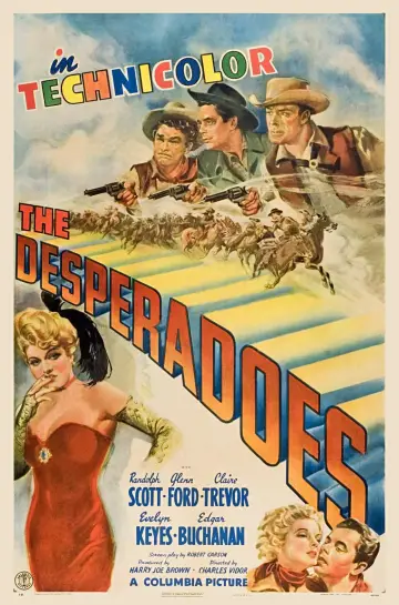 Plakat do filmu "The Desperadoes" #1129447