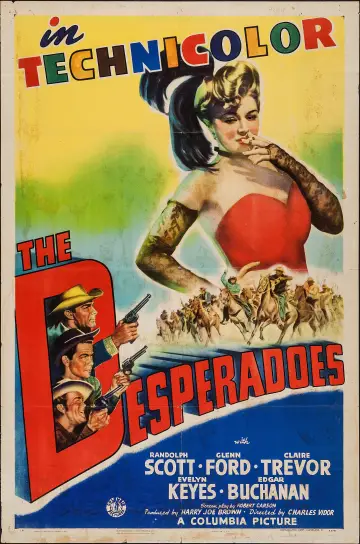Plakat do filmu "The Desperadoes" #1129450
