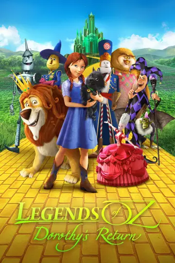 Plakat do filmu "Czarnoksiężnik z Oz: Powrót Dorotki" #1009487