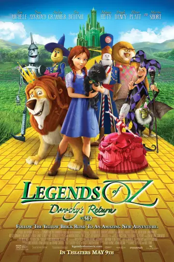 Plakat do filmu "Czarnoksiężnik z Oz: Powrót Dorotki" #1009489
