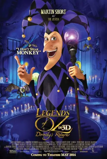Plakat do filmu "Czarnoksiężnik z Oz: Powrót Dorotki" #349529