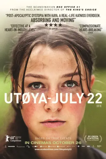 Plakat do filmu "Utoya, 22 lipca" #232925