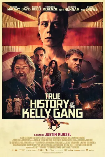 Plakat do filmu "Prawdziwa historia gangu Kelly