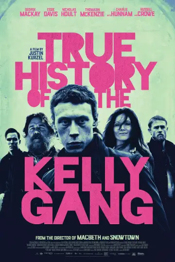 Plakat do filmu "Prawdziwa historia gangu Kelly