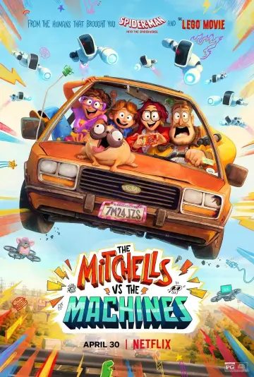 Plakat do filmu "Mitchellowie kontra maszyny" #182855