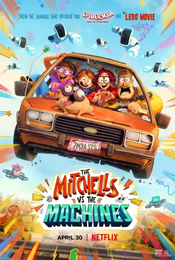 Plakat do filmu "Mitchellowie kontra maszyny" #182859