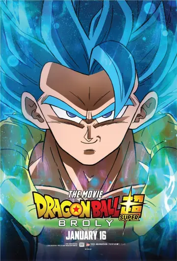 Plakat do filmu "Dragon Ball Super: Broly" #183849