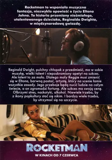 Plakat do filmu "Rocketman" #671260