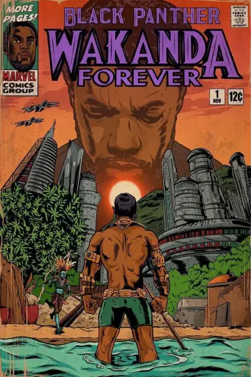 Plakat do filmu "Czarna Pantera: Wakanda w moim sercu" #370194