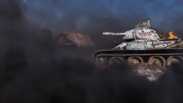 Zasłona do filmu "Czołg Т-34" #234887