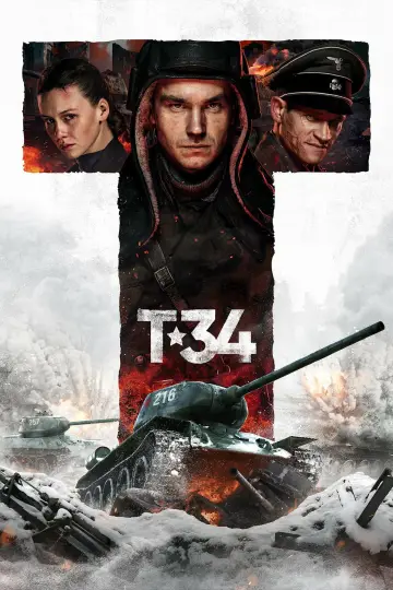 Plakat do filmu "Czołg Т-34" #481843