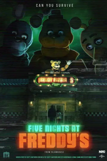 Plakat do filmu "Pięć koszmarnych nocy" #1531