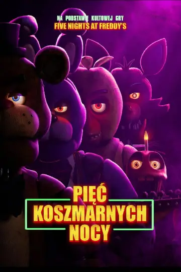 Plakat do filmu "Pięć koszmarnych nocy" #557688