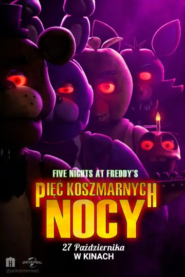 Plakat do filmu "Pięć koszmarnych nocy" #557703