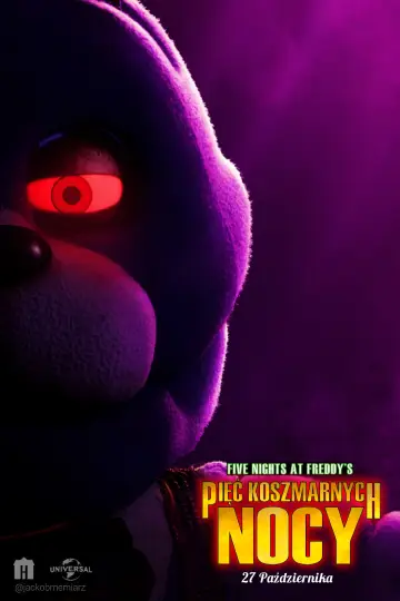 Plakat do filmu "Pięć koszmarnych nocy" #557709