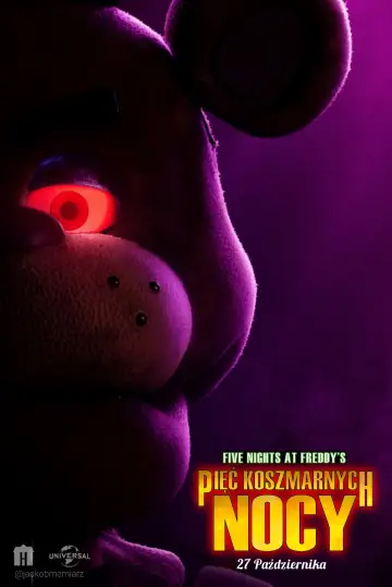 Plakat do filmu "Pięć koszmarnych nocy" #557711