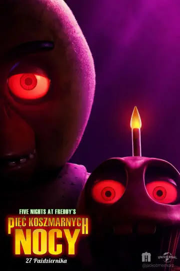 Plakat do filmu "Pięć koszmarnych nocy" #557713