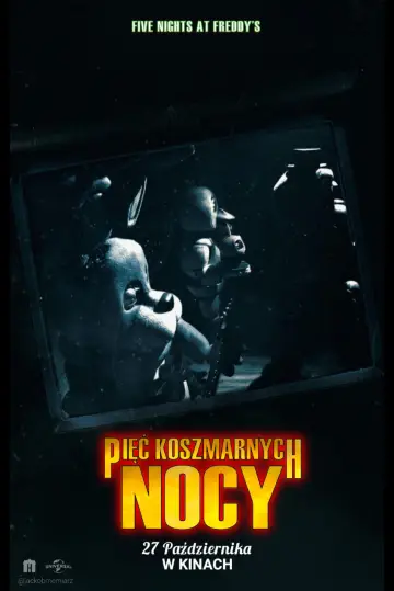 Plakat do filmu "Pięć koszmarnych nocy" #557715